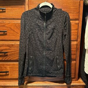 Lululemon Jacket - cheetah print.
